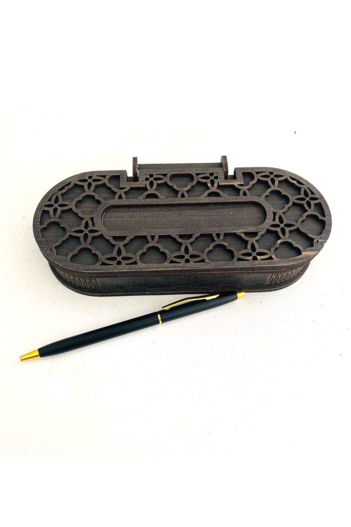 Öğretmenler Gününe Özel Tasarımlı Ahşap Kalem Kutusu