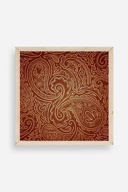 Motif Ahşap Çerçeveli Tablo 23 x 23