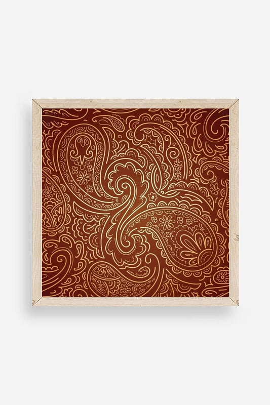 Motif Ahşap Çerçeveli Tablo 23 x 23