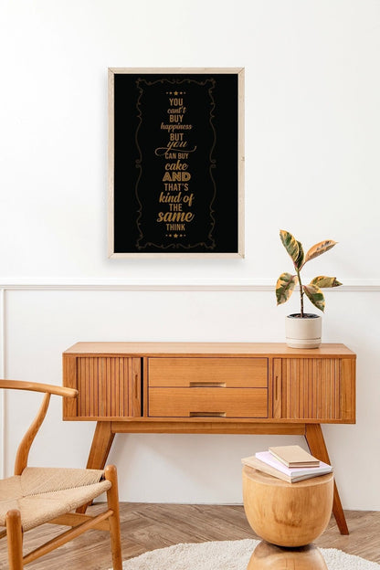 Modern Ahşap Çerçeveli Tablo 23 x 30