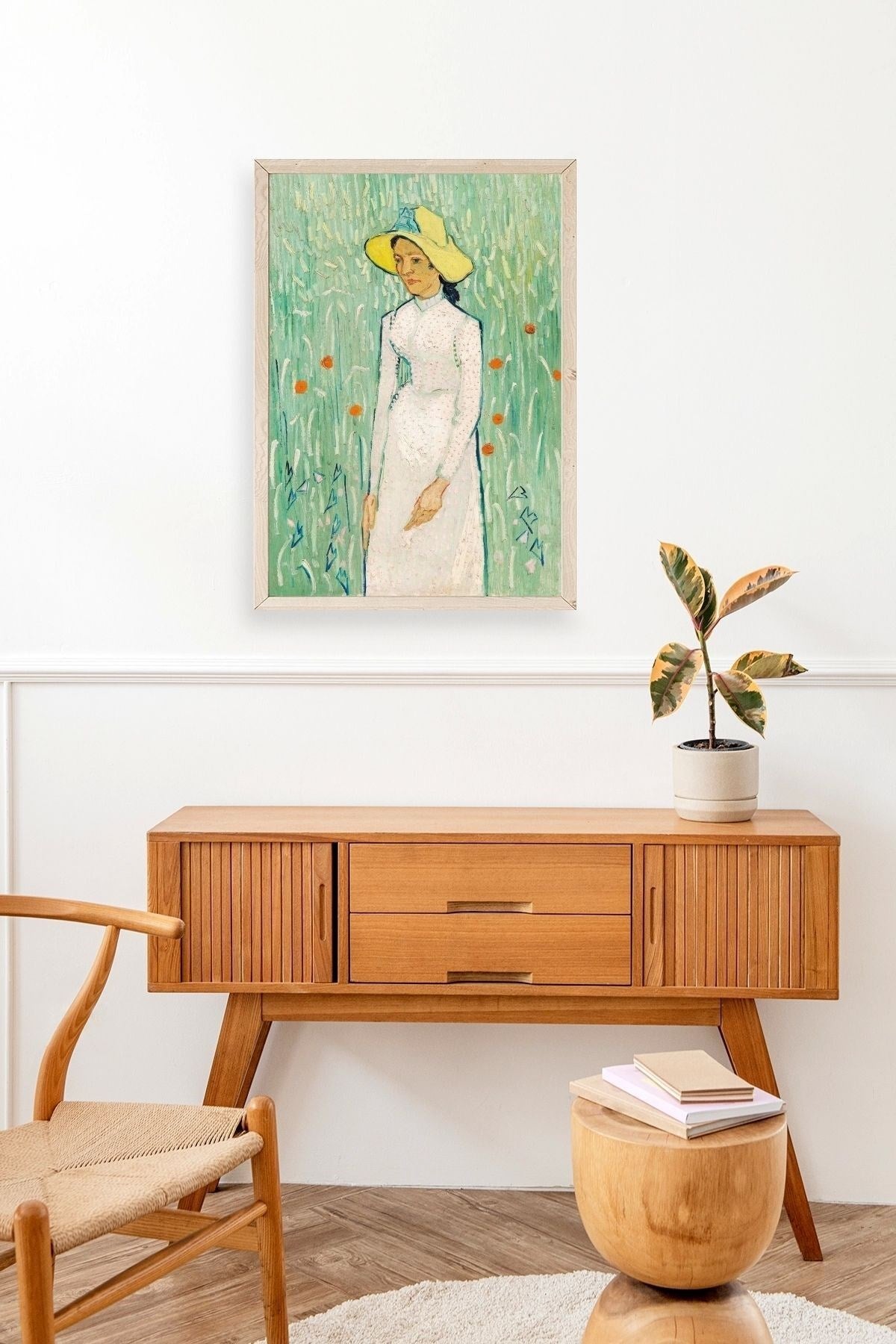 Van Gogh Ahşap Çerçeveli Tablo 50 x 70