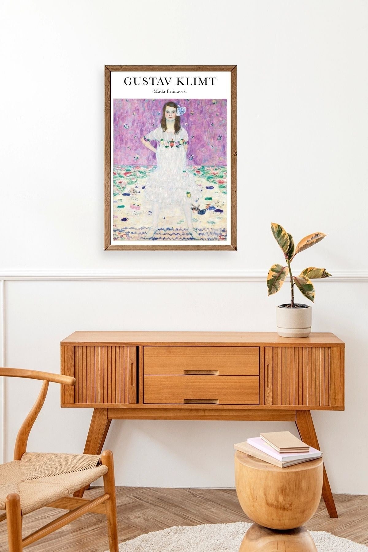 Gustav Klimt Ahşap Çerçeveli Tablo 30 x 42