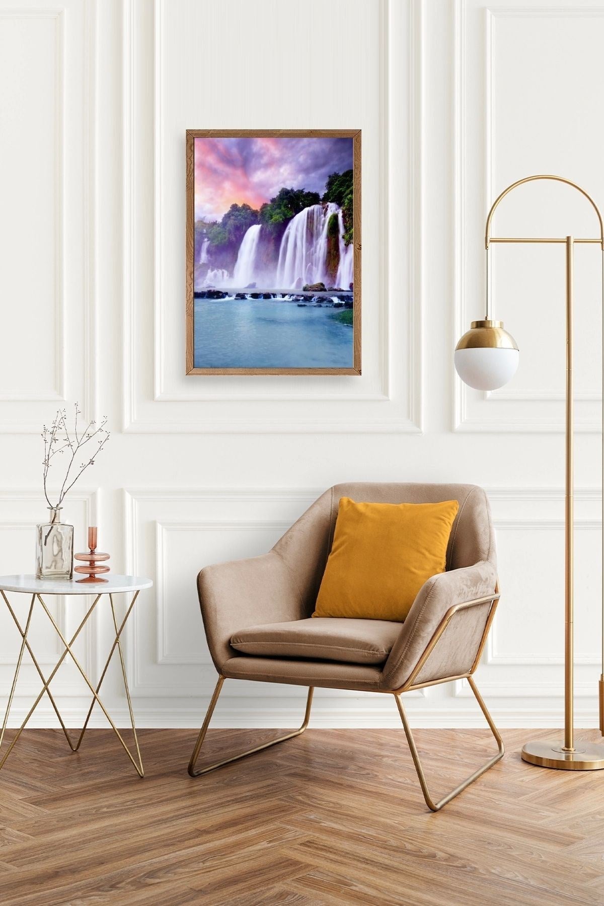 Manzara Doğa Ahşap Çerçeveli Tablo 30 x 42