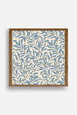 Yapraklar Ahşap Çerçeveli Tablo 50 x 50