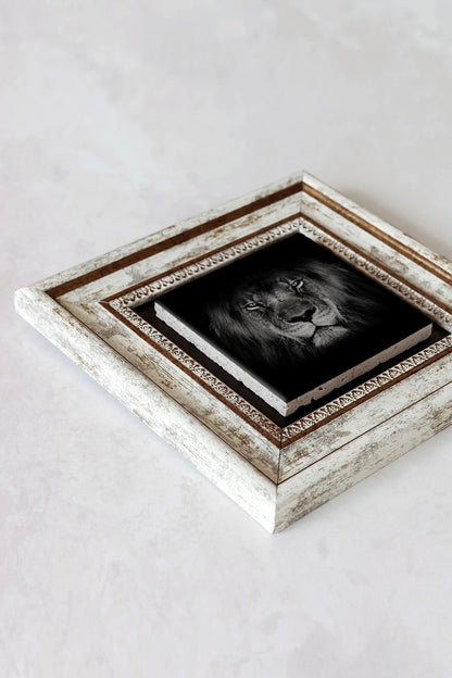 Çerçeveli Taş Tablo , Çerçeveli Taş Duvar Dekoru-enkcrcvtbl-00106 20 cm