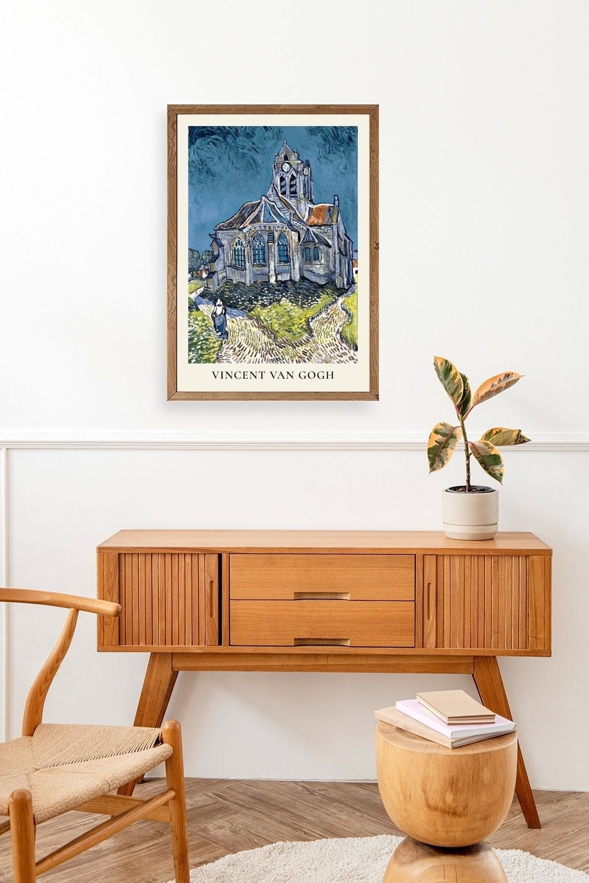 Van Gogh Ahşap Çerçeveli Tablo 17 x 23