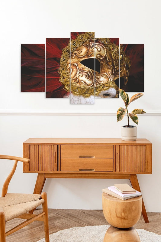 Manzara 5 Parçalı Mdf Tablo 60 x 100