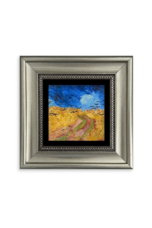 Van Gogh Çerçeveli Taş Tablo 20 cm