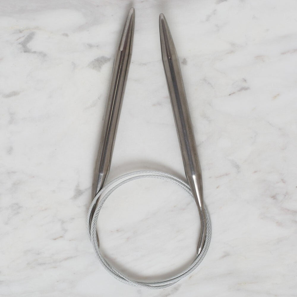 Loren Crafts 10 mm Çelik Misinalı Şiş 100 cm