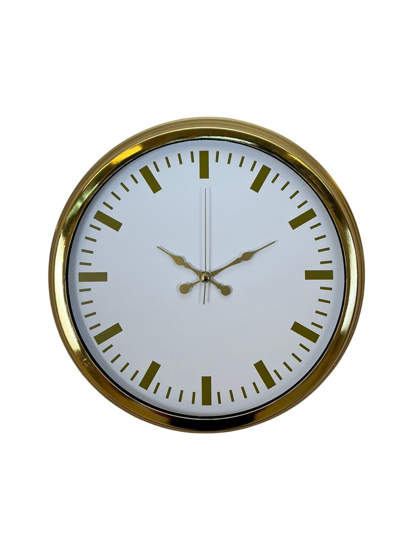 Zentime 40 Cm Gold Lüks Duvar Saati