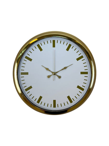 Zentime 40 Cm Gold Lüks Duvar Saati