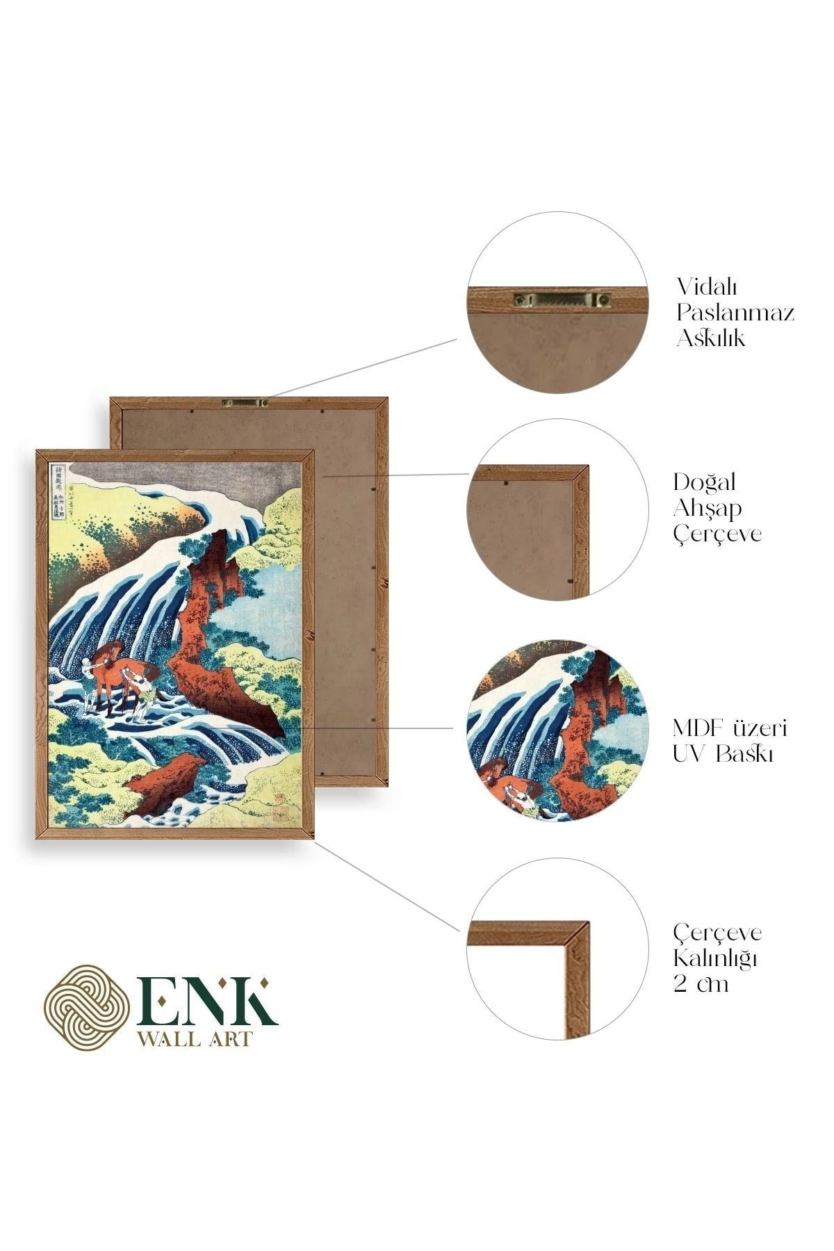 Balıkçının Rüyası Ahşap Çerçeveli Tablo 17 x 23