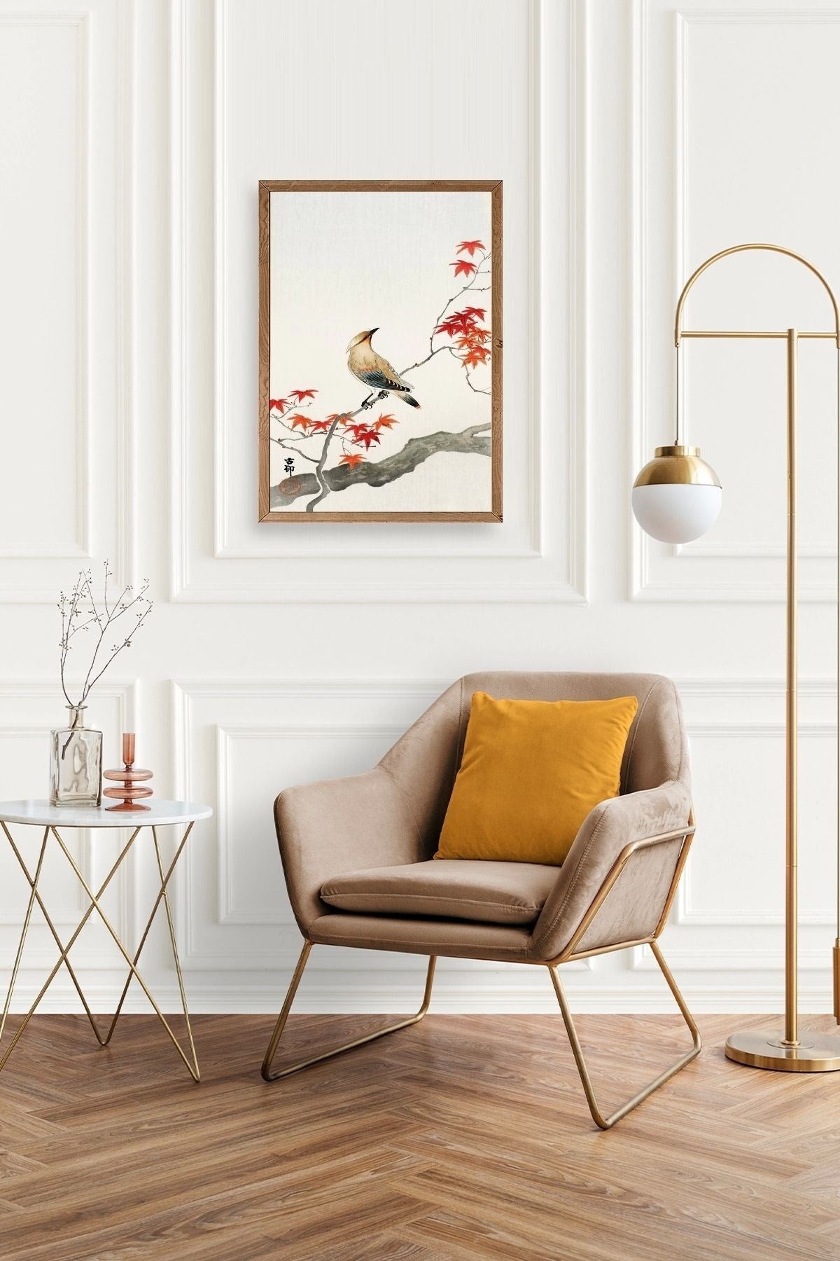 Ohara Coson Ahşap Çerçeveli Tablo 23 x 30