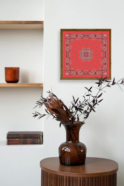 Motif Ahşap Çerçeveli Tablo 50 x 50