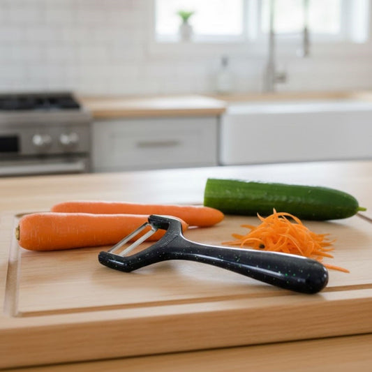 BUFFER® Solingen Çelik Küçük Boy Meyve Sebze Soyacak – Keskin Paslanmaz Soyucu Aparat