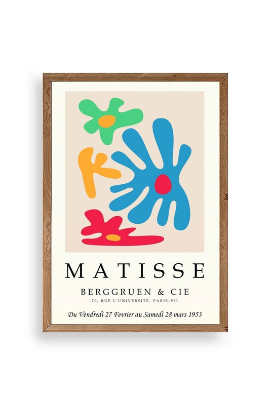 Fransız Ahşap Çerçeveli Tablo 17 x 23