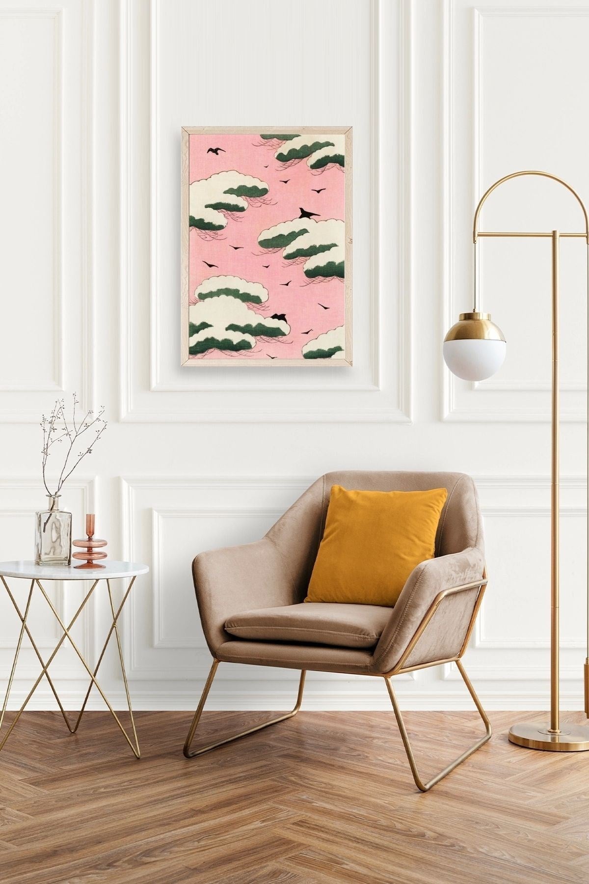 Bitjutsi Sekai Ahşap Çerçeveli Tablo 30 x 42