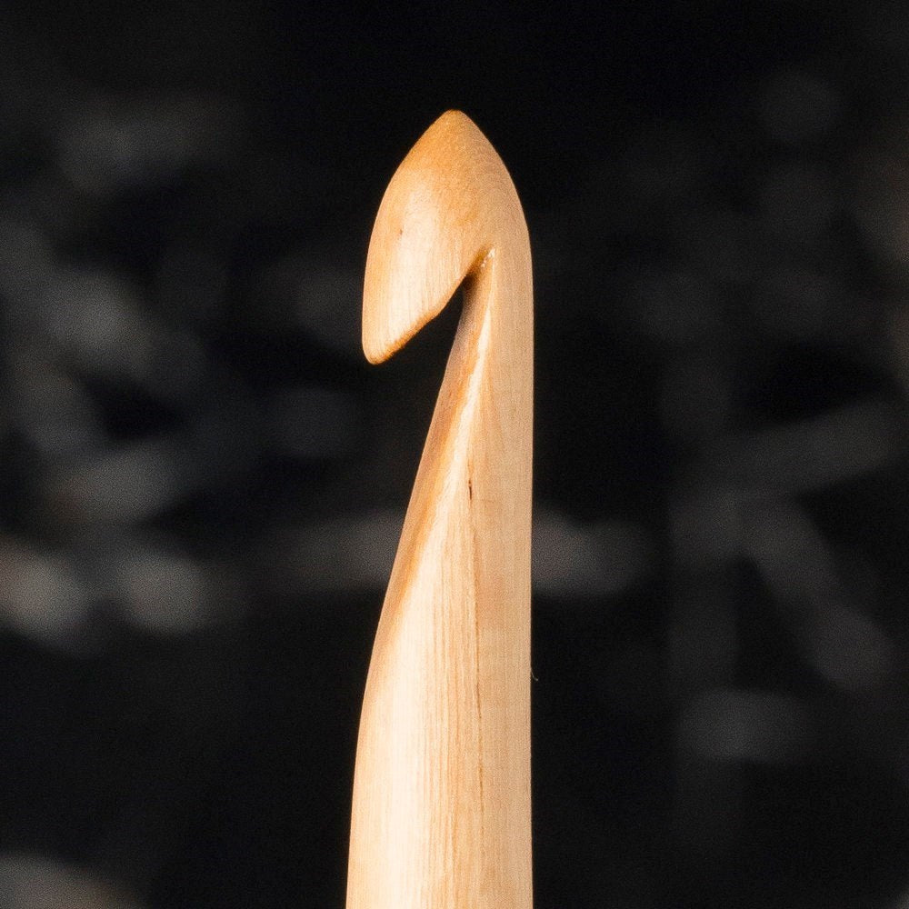 La Mia Whitewood 5.5 mm 15.5 cm Ahşap Yün Tığ