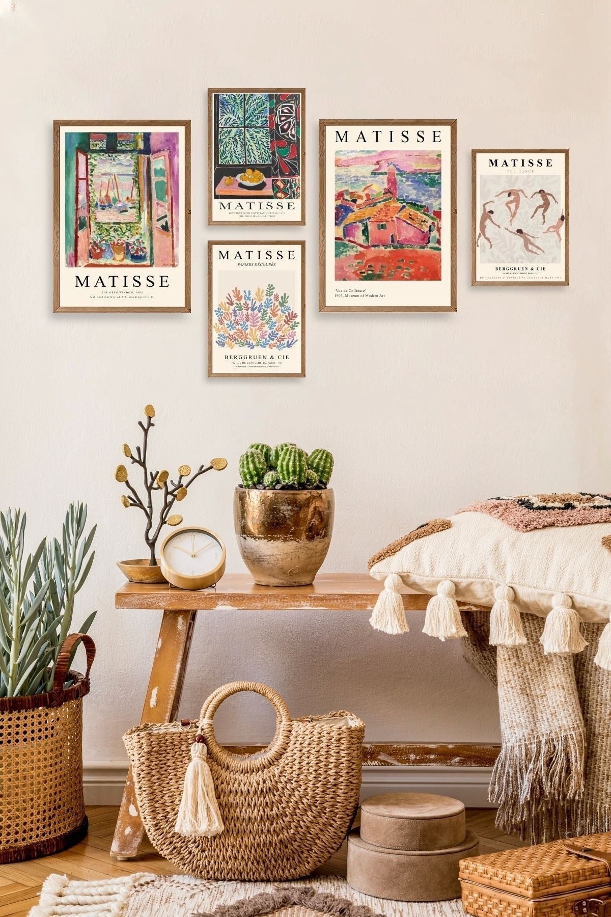 Matisse 5'li Tablo 30 x 40