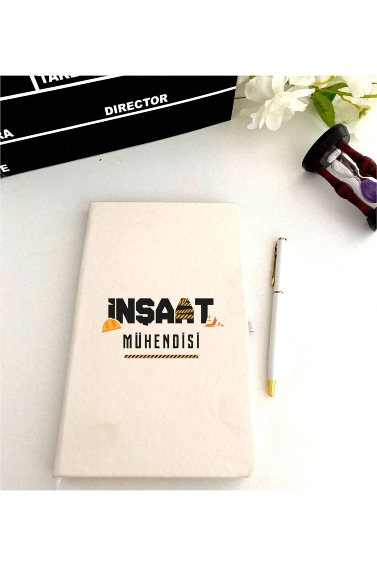 Inşaat Mühendisi Baskılı Defter Kalem Seti