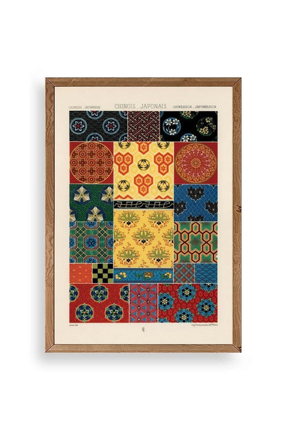 Motif Ahşap Çerçeveli Tablo 30 x 42