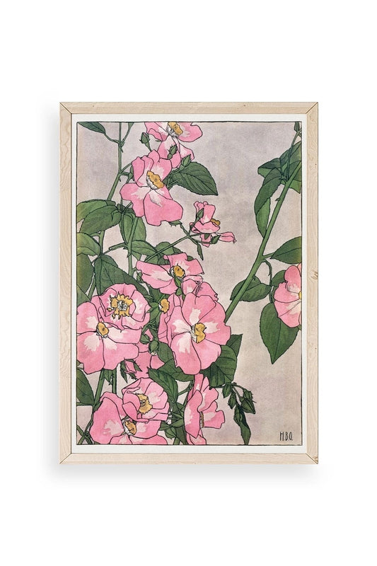 H. B. O. Ahşap Çerçeveli Tablo 50 x 70