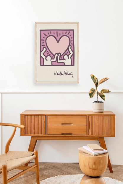 Keith H. Ahşap Çerçeveli Tablo 50 x 70