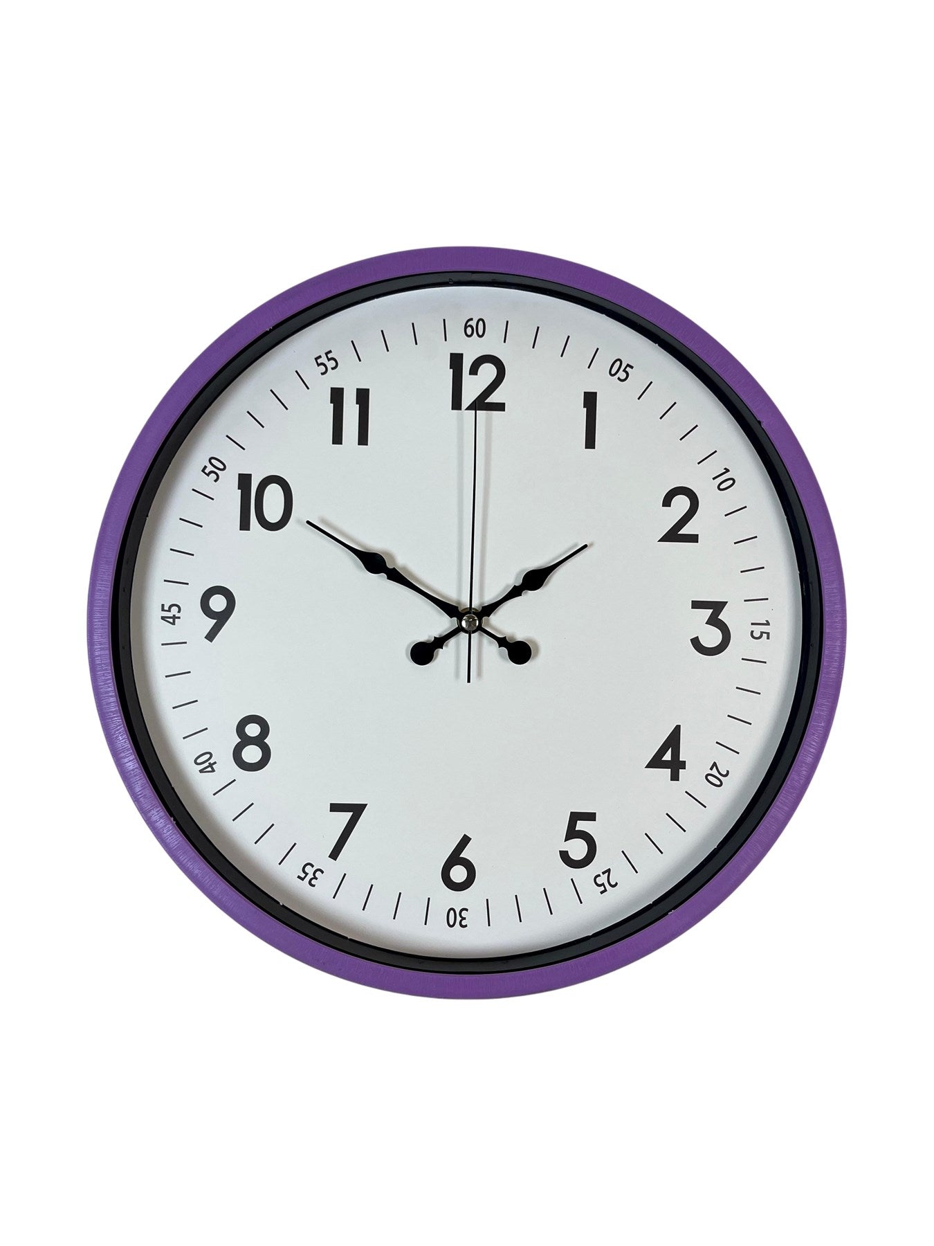 Zentime 36 Cm Mor Dekoratif Duvar Saati