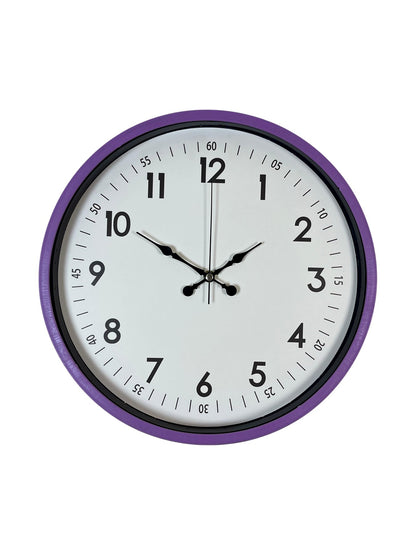 Zentime 36 Cm Mor Dekoratif Duvar Saati