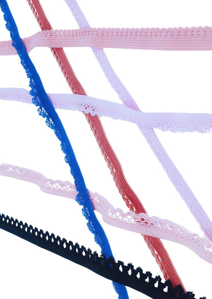 Çamaşır Lastiği Dantelli 1 cm 75 Metre 1 Top Sarı