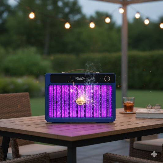 BUFFER® 4000mAh Şarj Edilebilir Kablosuz 3000V Yüksek Güçlü Elektrikli Sivrisinek Öldürücü Sivrisinek Öldürme Lambası,Sinek Kıran BG-009 2000 mah