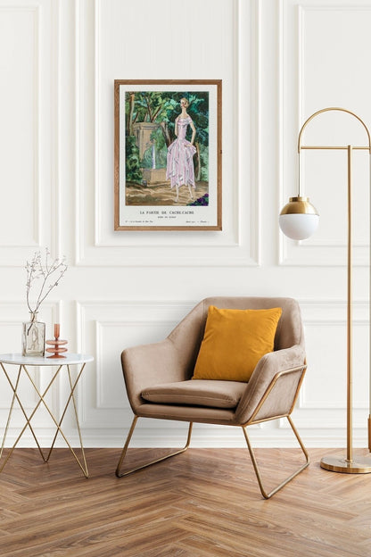 Bon Ton Gazetesi Ahşap Çerçeveli Tablo 50 x 70