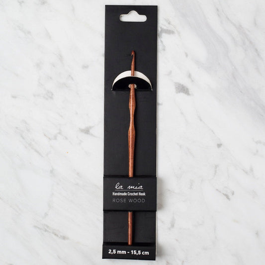 La Mia Rosewood 2.5 mm 15.5 cm Ahşap Yün Tığ