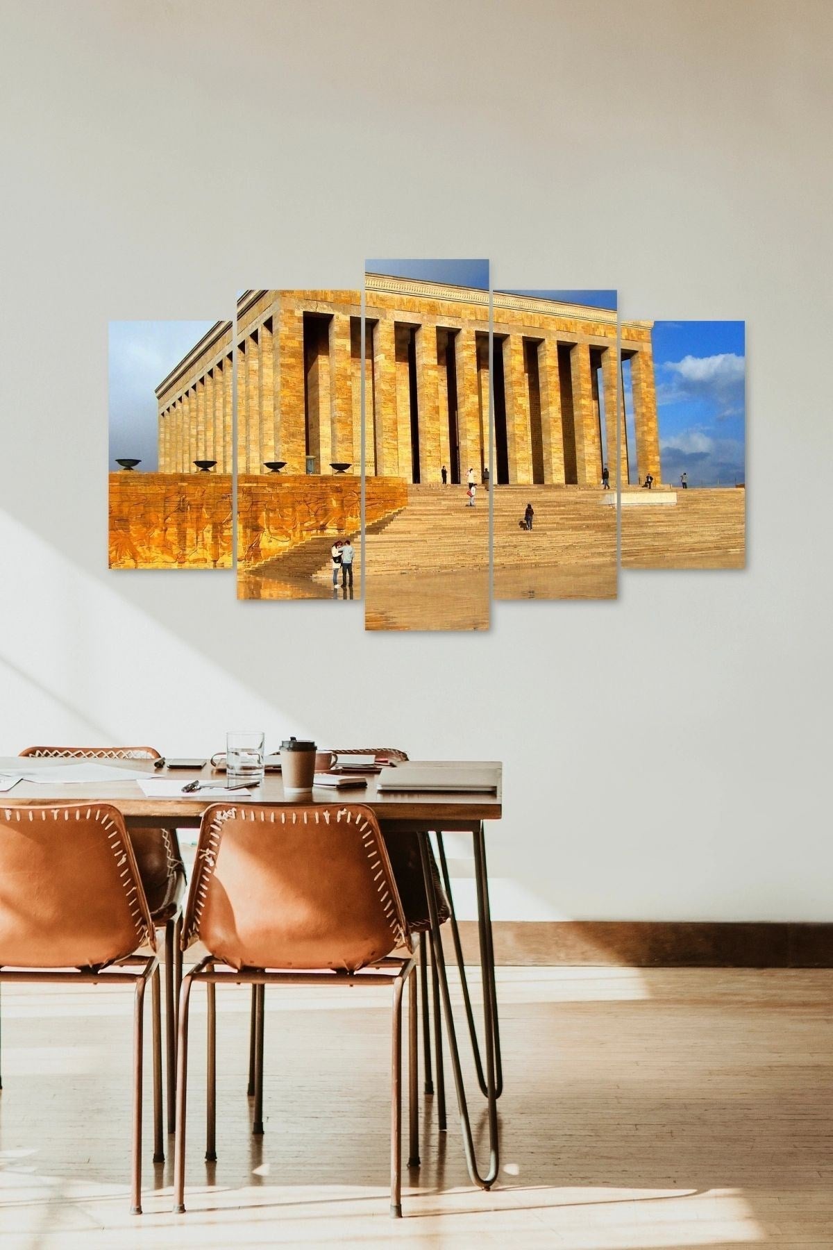 Anıtkabir 5 Parçalı Mdf Tablo 60 x 100