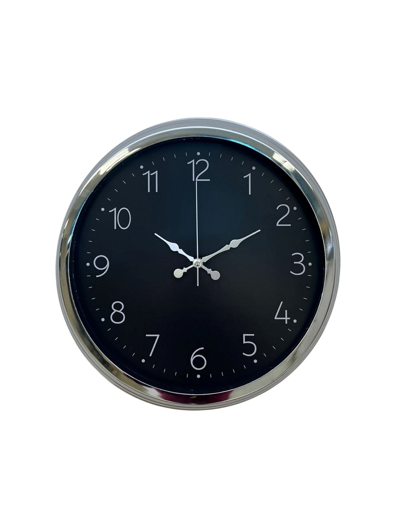 Zentime 40 Cm Krom Şık Duvar Saati