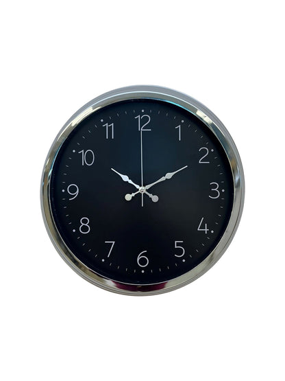 Zentime 40 Cm Krom Şık Duvar Saati