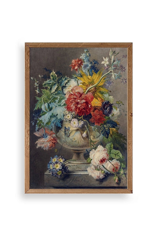 Georgius Jacobus Johannes Ahşap Çerçeveli Tablo 30 x 42