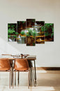 Manzara 5 Parçalı Mdf Tablo 60 x 100
