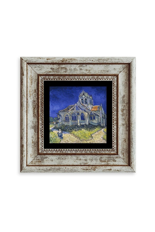 Van Gogh Çerçeveli Taş Tablo 20 cm