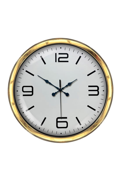 Zentime 40 Cm Gold Lüks Duvar Saati