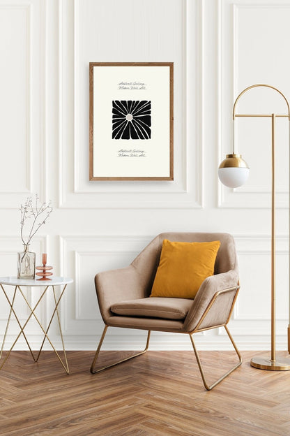 Çiçek Ahşap Çerçeveli Tablo 30 x 42