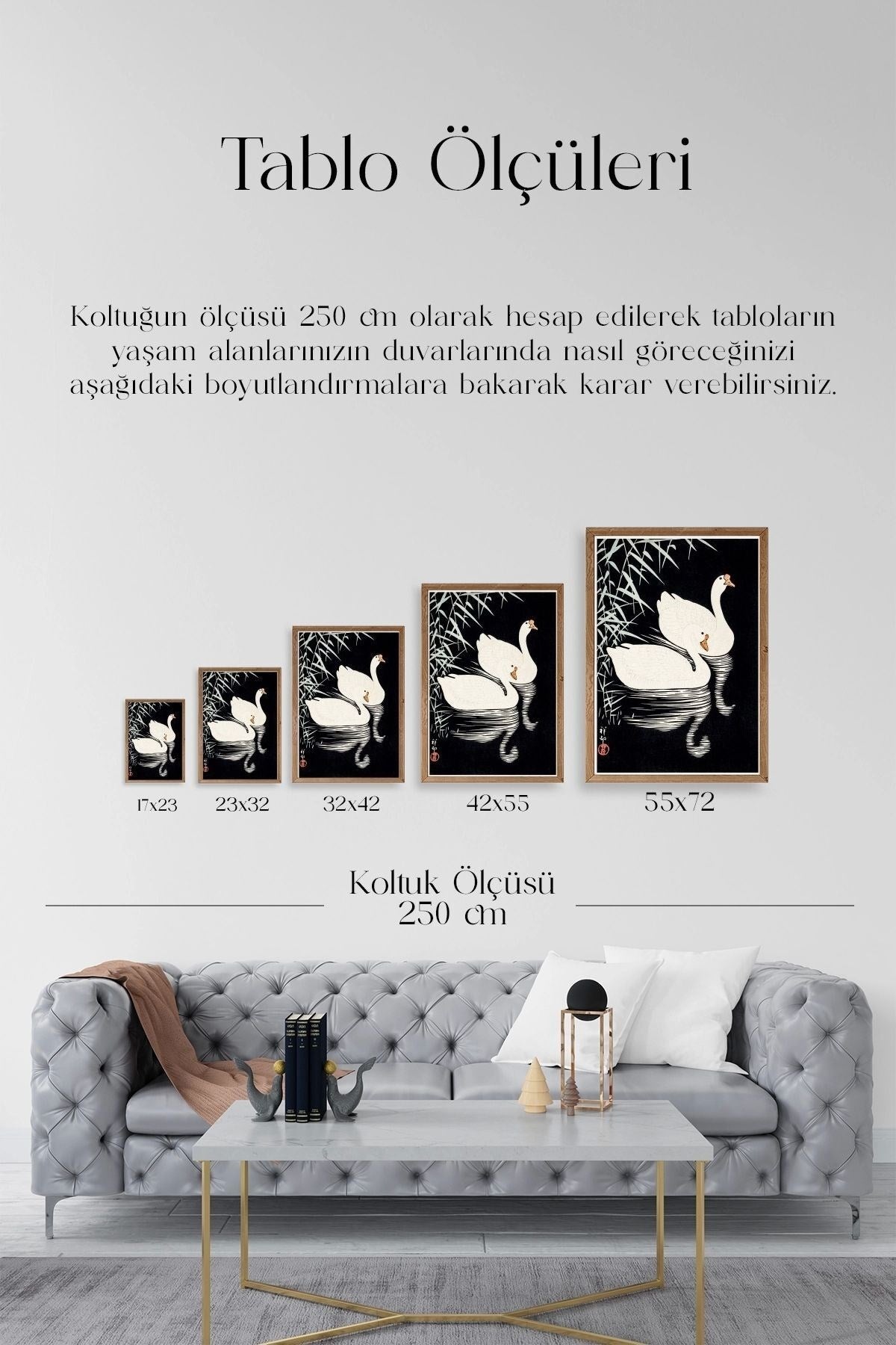 Sepia Herbes Ahşap Çerçeveli Tablo 30 x 42