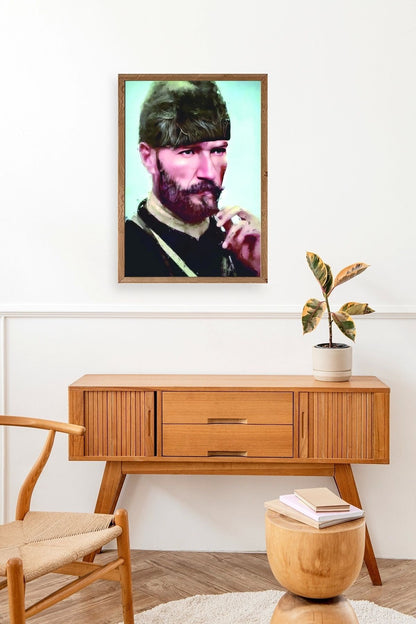 Atatürk Ahşap Çerçeveli Tablo 23 x 30