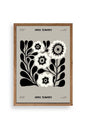 Çiçek Ahşap Çerçeveli Tablo 23 x 30