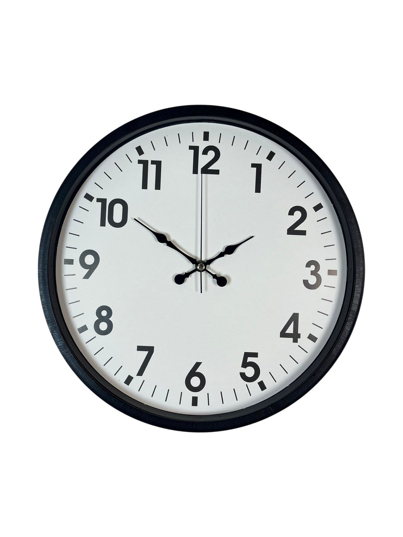 Zentime 36 Cm Siyah Dekoratif Duvar Saati