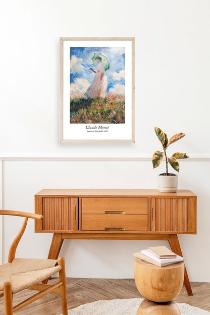 Claude Monet Ahşap Çerçeveli Tablo 50 x 70