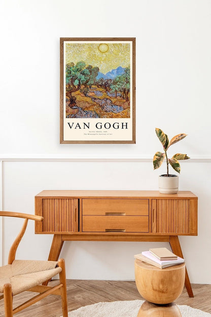 Van GOgh Ahşap Çerçeveli Tablo 50 x 70