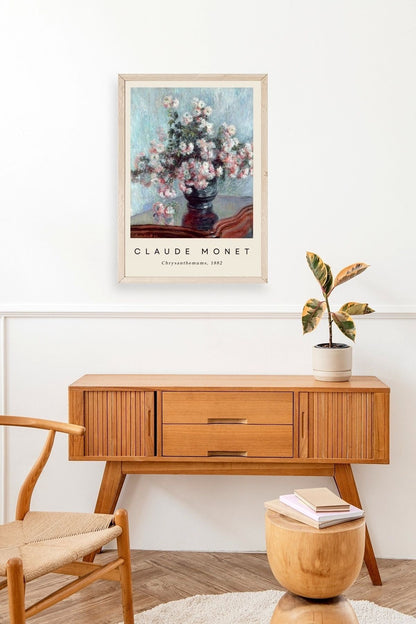 Claude Monet Ahşap Çerçeveli Tablo 30 x 42