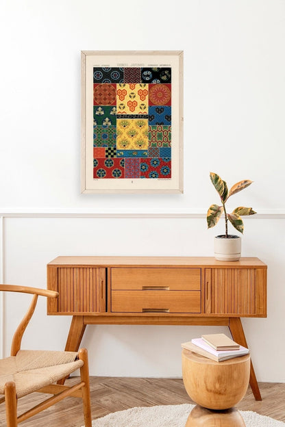 Motif Ahşap Çerçeveli Tablo 30 x 42