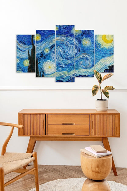 Manzara 5 Parçalı Mdf Tablo 60 x 100